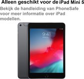 Phreeze Draaibare Tablethoes - Geschikt voor iPad Mini 5 2019 Hoesje - 360 Graden Draaibare Hoes Cover - Draaibare Standaard - Zwart
