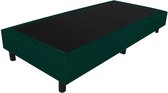 Bedworld Boxspring 90x190 - Velours - Groen (ML37)