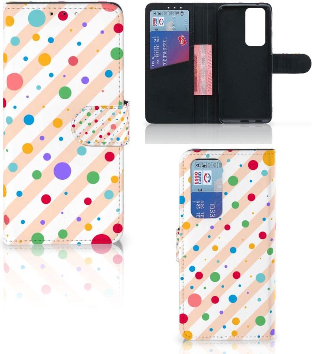 OPPO Find X3 Neo 5G Telefoon Hoesje Dots