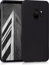 kwmobile telefoonhoesje geschikt voor Samsung Galaxy S9 - Hoesje voor smartphone - Back cover in mat zwart