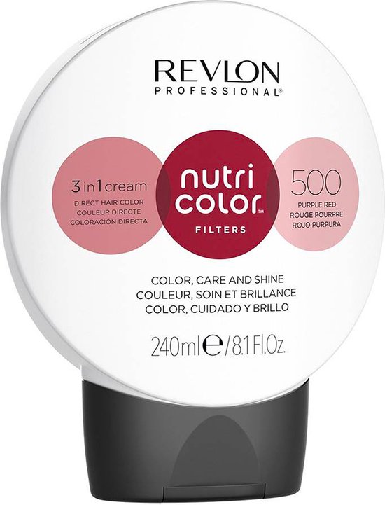 Revlon - Nutri Color Filters Fashion 240 ml - 500 Purple Red