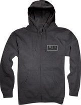 Lib Tech E.Z. zip hoodie  zwart
