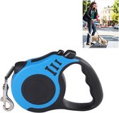 Intrekbare Hondenriem Automatische Flexibele Hond Puppy Kat Trekkabel Riem Hondenriem voor Kleine Middelgrote Honden Huisdierproducten, Maat: 3m (Blauw)