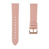Voor Samsung Galaxy Watch 3 41 mm TPU + lederen vervangende band horlogeband (roze)