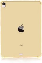 Zeer transparante TPU Full Thicken Corners schokbestendige beschermhoes voor iPad Pro 11 (2018) (goud)
