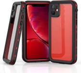 Voor iPhone 11 RedPepper schokbestendige waterdichte pc + TPU beschermhoes (rood)