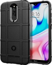 Voor Xiaomi Redmi 8A volledige dekking schokbestendig TPU-hoesje (zwart)