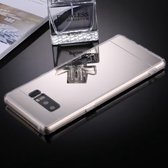 Voor Galaxy Note 8 Acryl + TPU Galvaniserende Spiegel Beschermende Cover Case (Zilver)