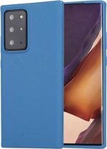 Voor Samsung Galaxy Note20 Ultra GOOSPERY STYLE LUX-serie schokbestendig Soft TPU-hoesje (blauw)