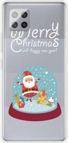 Voor Samsung Galaxy A42 5G Trendy Leuke Kerst Patroon Case Clear TPU Cover Telefoon Gevallen (Crystal Ball)