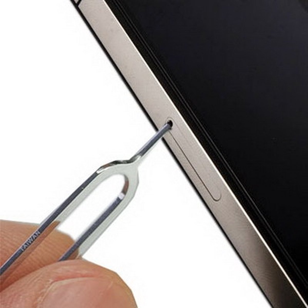 SIM-kaartvakhouder Eject Pin Key Tool voor iPhone, Galaxy, Huawei, Xiaomi, HTC en andere slimme telefoons - Merkloos