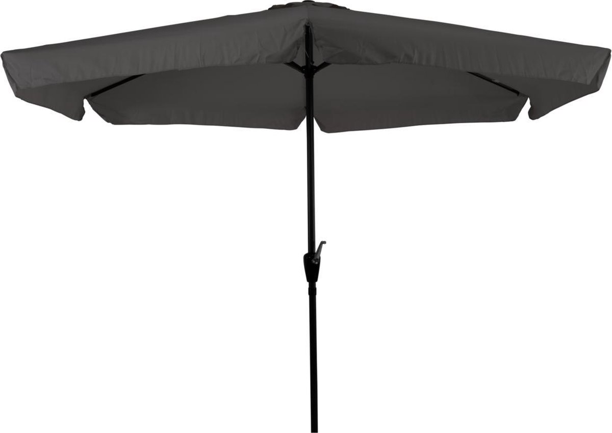 Parasol Gemini - 300 cm - Grijs