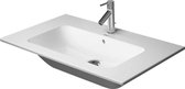 Duravit Me by Starck meubelwastafel 83x49 cm met 1 kraangat met overloop WonderGliss, wit