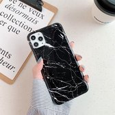 Marmeren patroon TPU beschermhoes voor iPhone 11 Pro (zwart)