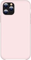Voor iPhone 11 Pro Max TOTUDESIGN Vloeibare siliconen valbestendige beschermhoes (roze)