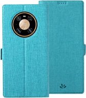 Voor Huawei Mate 40 Pro ViLi K-serie schokbestendig TPU + PU lederen magnetische gesp horizontale flip case met kaartsleuven & portemonnee & houder (blauw)