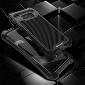 Voor Samsung Galaxy S8 R-JUST AMIRA schokbestendig stofdicht waterdicht metalen beschermhoes (zwart)