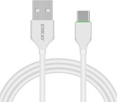 Hat-Prince ENKAY ENK-CB106 USB naar Type-C snellaadkabel, lengte: 1m