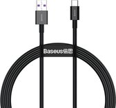 Baseus Superior-serie CATYS-01 66W USB naar USB-C / Type-C-interface Snelle oplaadgegevenskabel, kabellengte: 1m (zwart)