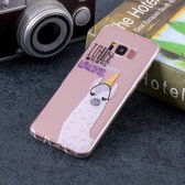 Alpaca Pattern Soft TPU Case voor Galaxy S8