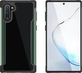 Voor Galaxy Note 10 Iron Man Series Metal PC + TPU beschermhoes (groen)