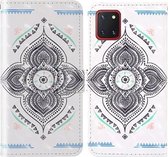 Voor Samsung Galaxy A81 3D Schilderij Gekleurd Tekening Patroon Horizontaal Flip TPU + PU Lederen Hoesje met Houder & Kaartsleuven & Portemonnee & Lanyard (Draaitol)