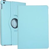 Voor iPad 10.2 / iPad Air 2019 10.5 / iPad 10.2 2020 Litchi Texture Horizontale Flip 360 Graden Rotatie Leren Hoes (hemelsblauw)