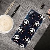 Voor OnePlus Nord N10 5G schokbestendig geverfd transparant TPU beschermhoes (Hug A Bear)