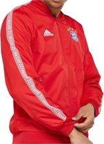 adidas FC BAYERN MÜNCHEN Anthem Jast Rood Fan Jas FCB DX9218 - Maat L