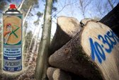 MoTip Wood Markeringspray Spuitbus 500ml Wit