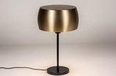 Lumidora Tafellamp 74204 - E27 - Zwart - Goud - Messing - Metaal - ⌀ 32 cm