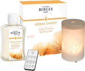 Lampe Berger Maison Paris - Geurverstuiver - Geurverpreider - Mist Diffuser Aroma Energy - Aroma Vernevelaar - Met Afstandsbediening