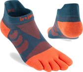Injinji Women's Ultra Run No-Show - Oranje/Hawaii blauw - 40-45