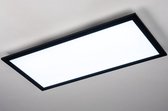 Lumidora Plafondlamp 74238 - Ingebouwd LED - 24.0 Watt - 2400 Lumen - 6500 Kelvin - Zwart - Kunststof - Met dimmer - Badkamerlamp
