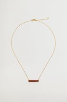 Sjaal (fashion) Ketting Met Edelsteenhanger 17050156 OrMaat -