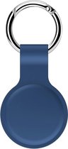 Lunso - Houder met sleutelhanger - Apple Airtags - Blauw