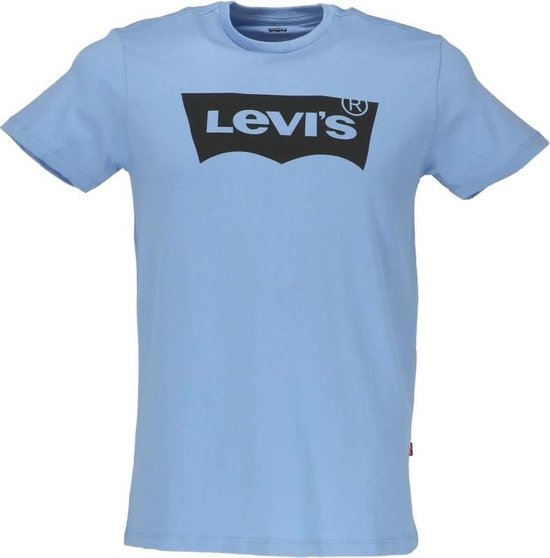 Levi's Heren T-shirt Lichtblauw Maat L | bol.com