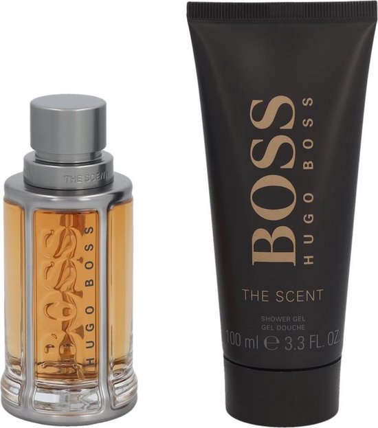 Hugo Boss Boss The Scent geschenkset - 50ml eau de toilette + 100ml douchegel - Hugo Boss