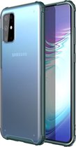 Samsung Galaxy S20 Ultra Hoesje - Mobigear - Shockproof Serie - Hard Kunststof Backcover - Groen - Hoesje Geschikt Voor Samsung Galaxy S20 Ultra