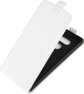 LG K50s Hoesje - Mobigear - Serie - Kunstlederen Flipcase - Wit - Hoesje Geschikt Voor LG K50s