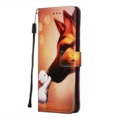 Samsung Galaxy S20 Ultra Hoesje - Mobigear - Design Serie - Kunstlederen Bookcase - Cat - Hoesje Geschikt Voor Samsung Galaxy S20 Ultra