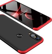 Huawei P20 Lite (2018) Hoesje - Mobigear - 360 Serie - Hard Kunststof Backcover - Rood - Hoesje Geschikt Voor Huawei P20 Lite (2018)