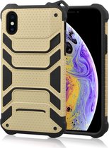 Mobigear Armor Hardcase voor de iPhone XS / X - Goud