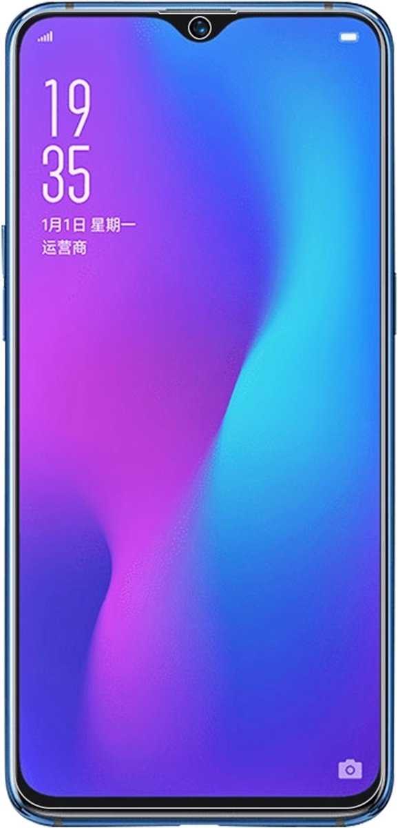 Mobigear Screenprotector geschikt voor OPPO RX17 Pro Glazen | Mobigear Screenprotector - Case Friendly