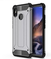 Xiaomi Mi Max 3 Hoesje - Mobigear - Outdoor Serie - Hard Kunststof Backcover - Grijs - Hoesje Geschikt Voor Xiaomi Mi Max 3