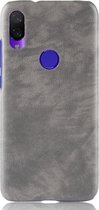 Xiaomi Redmi 7 Hoesje - Mobigear - Excellent Serie - Hard Kunststof Backcover - Grijs - Hoesje Geschikt Voor Xiaomi Redmi 7