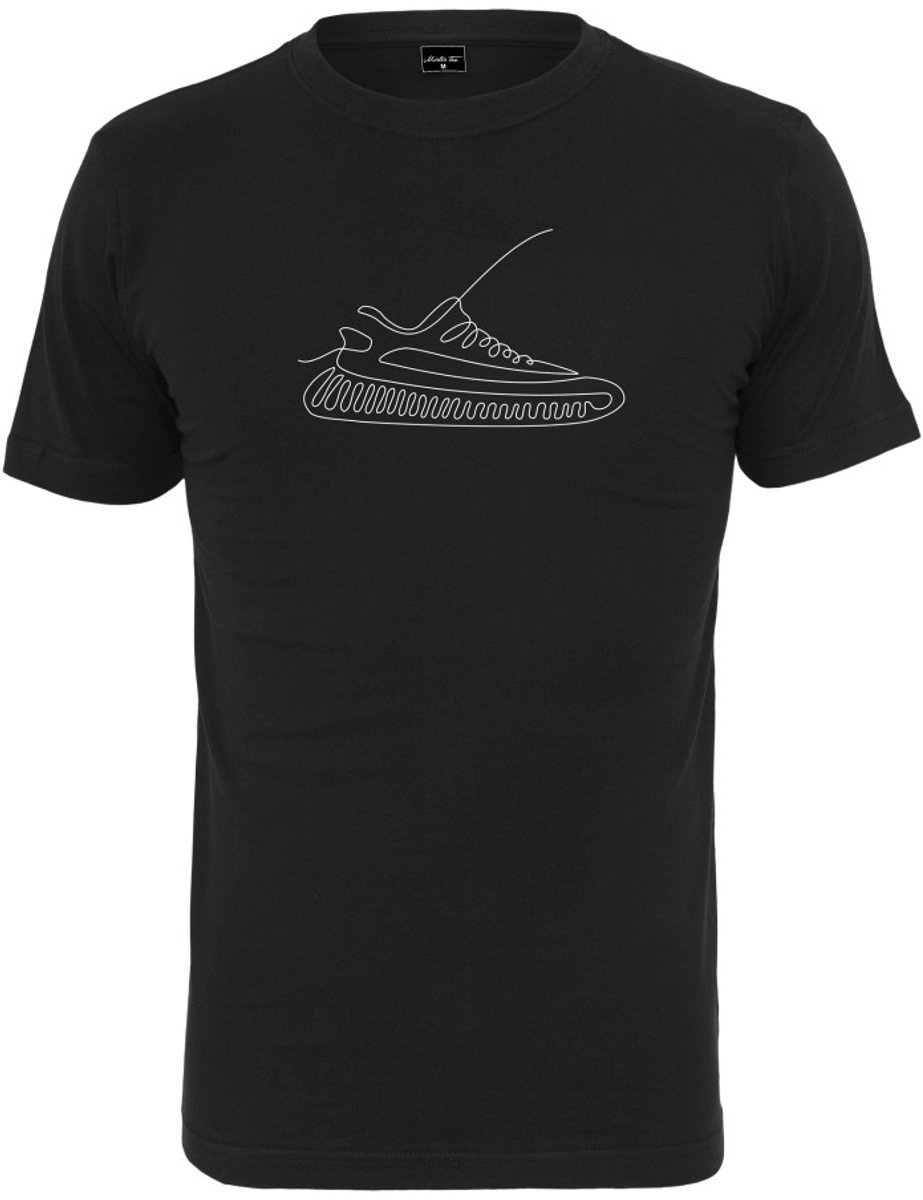 Mister Tee One Line Sneaker Heren Tshirt XS Zwart