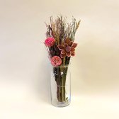 Droogboeket - BLOOMS PINK - Droogbloemen Boeket Dry FLWRS®