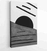 Hand draw Organic shape design for wall framed prints, canvas prints, poster, home decor, cover, wallpaper 3 - Moderne schilderijen – Vertical – 1888541515 - 80*60 Vertical
