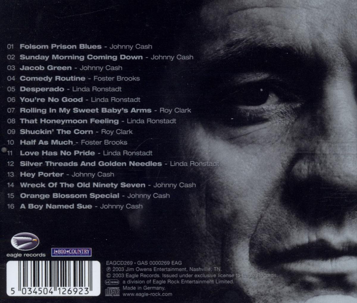 Johnny Cash A Concert Behind Prison Walls bol.com | Concert Behind Prison Walls, Johnny Cash | CD (album) | Muziek